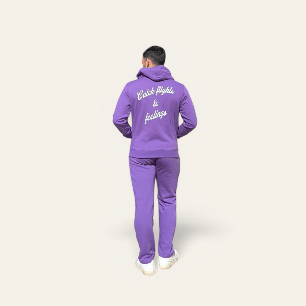 Men Velvet Twilight Zip Hoodie - Speechlez Clothing