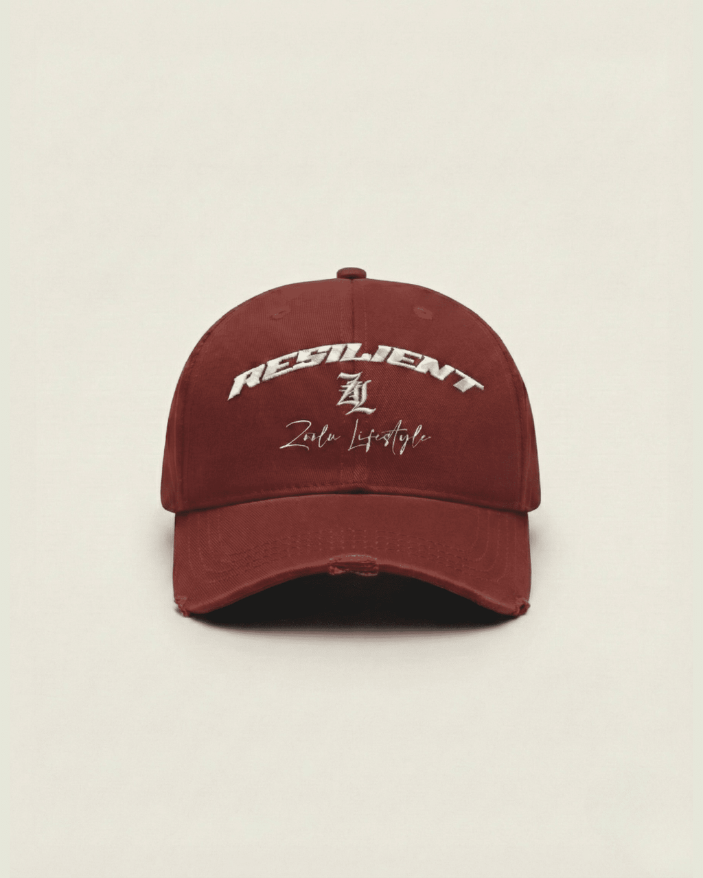 RESILIENT BASEBALL CAP | RED - SPEECHLEZ