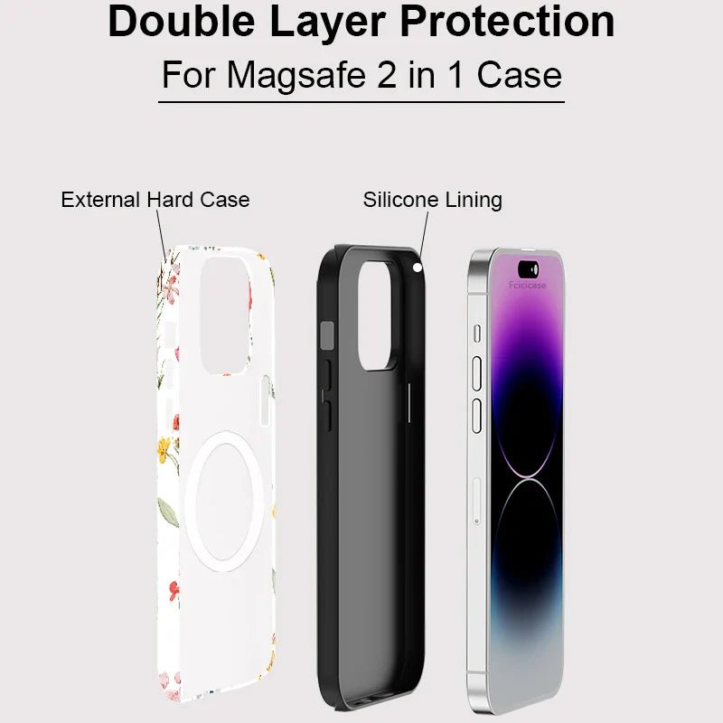 Rhode Matte Acrylic Flower Phone Case - SPEECHLEZ