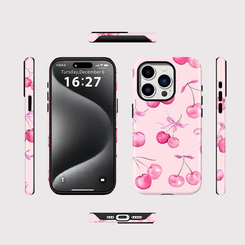 Rhode Phone Case Floral Cherry - SPEECHLEZ