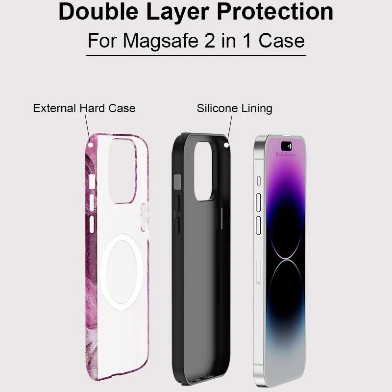 Rhode Phone Case Purple Marble - SPEECHLEZ