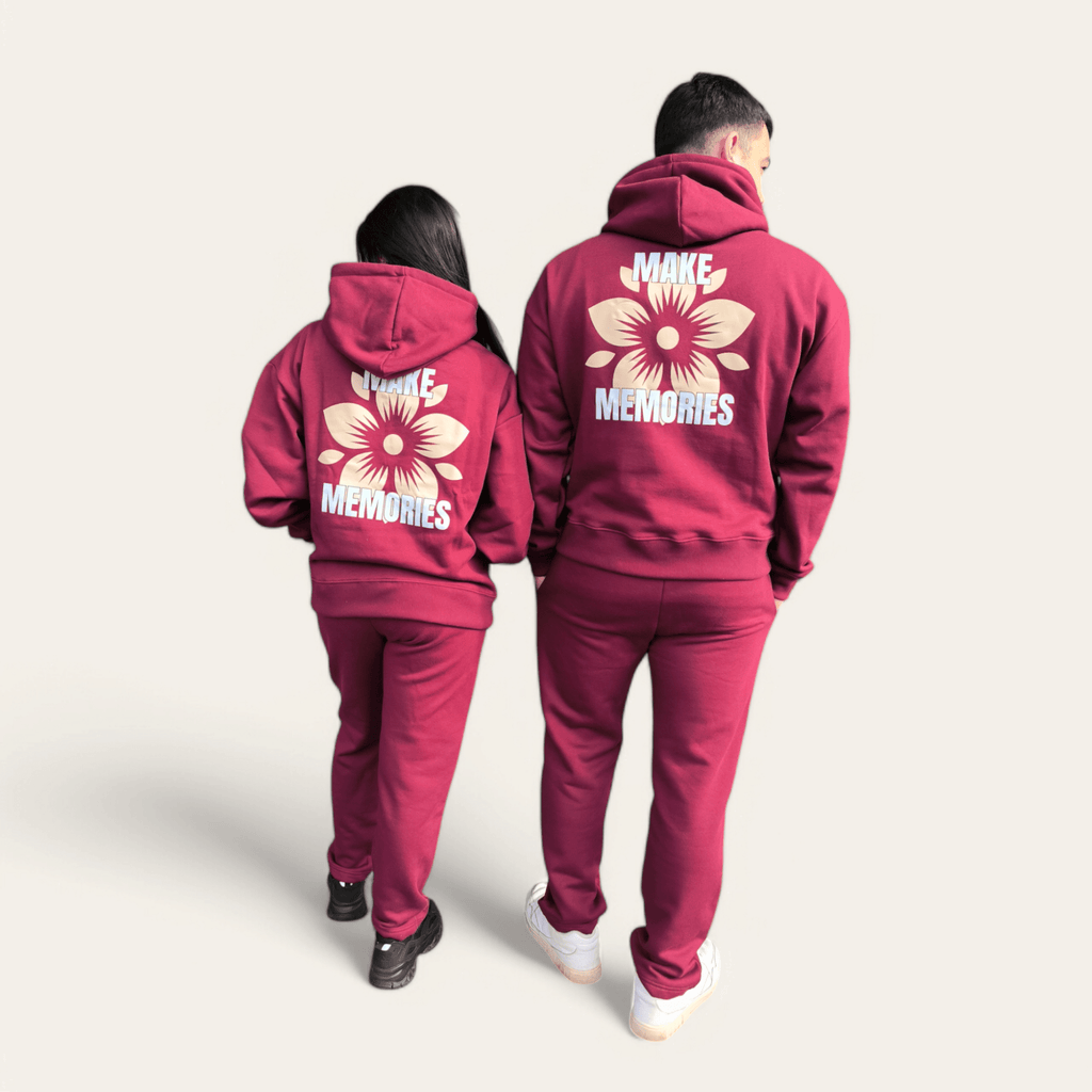 Women Red Wanderlust Hoodie - Speechlez Clothing